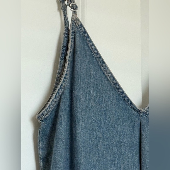 ZARA Denim Blue Maxi Dress - Picture 10 of 12